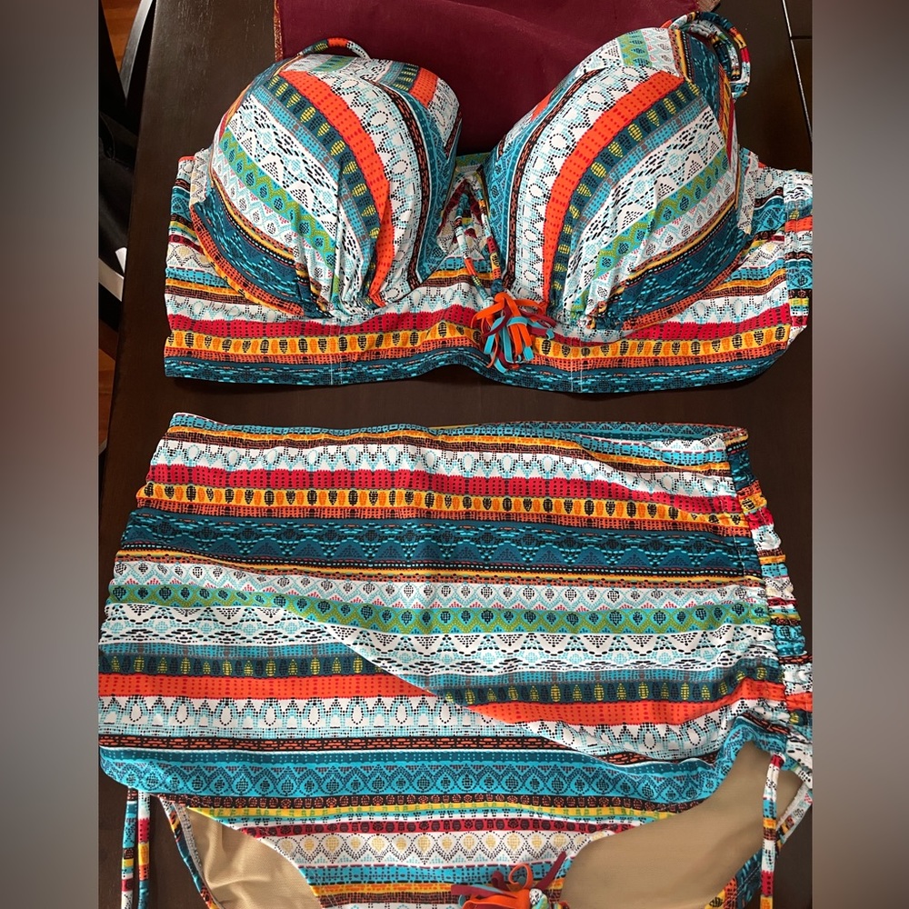 Tribal Print Bikini - image 3